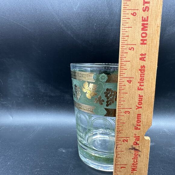 Vintage Cera Golden Grapes Rocks Glasses DOF Set of 6 - Picture 4 of 8